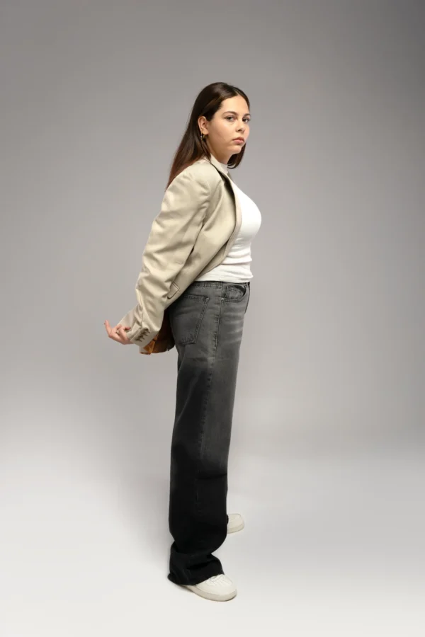 Comfort wide Leg high west Blake d gray - Image 2
