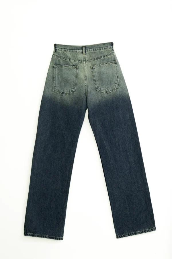 Comfort wide Leg high west blue dirty beige - Image 6